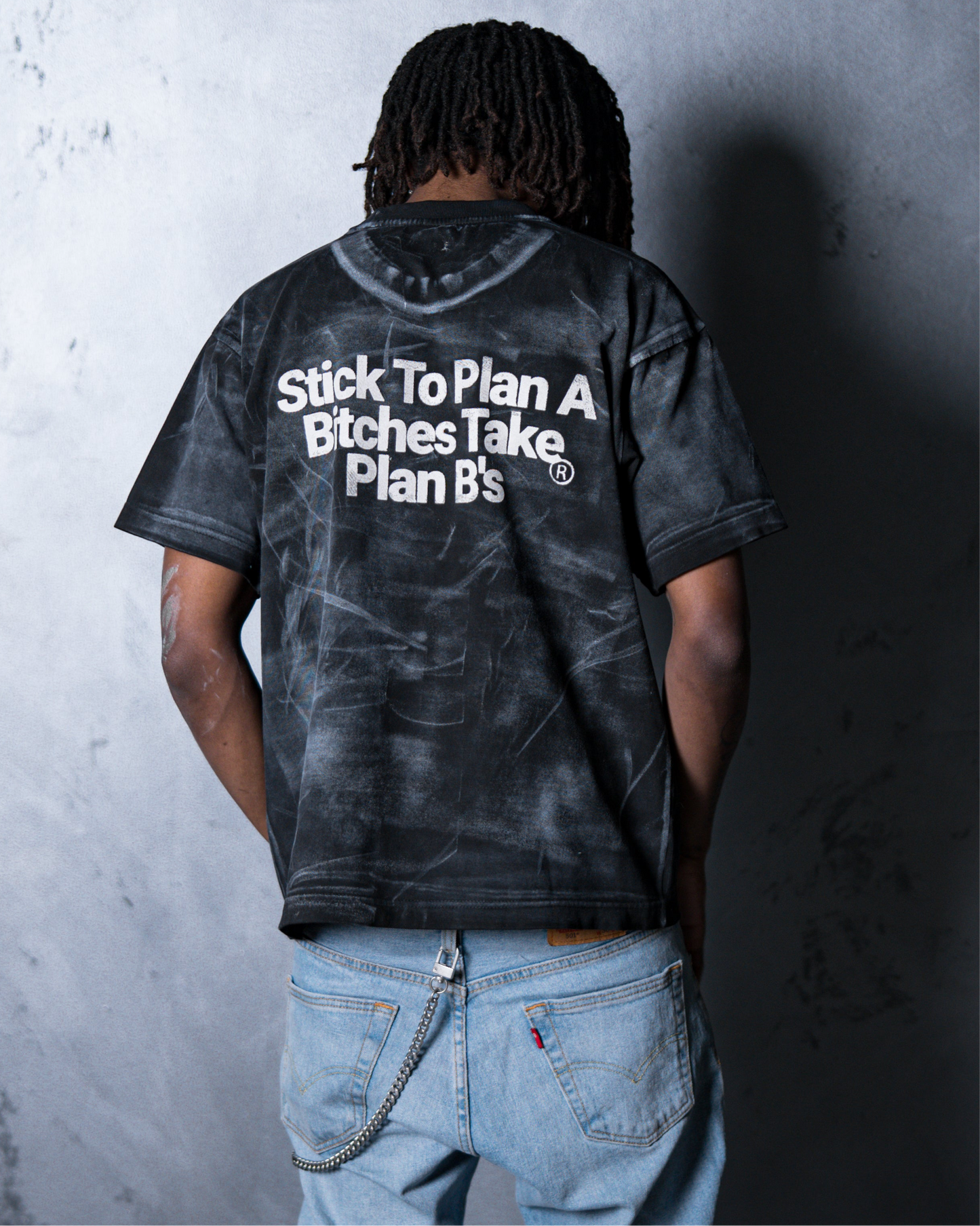 PIAS NYC Signature Tee “Stick To Plan A B*tches Do Plan B’s”